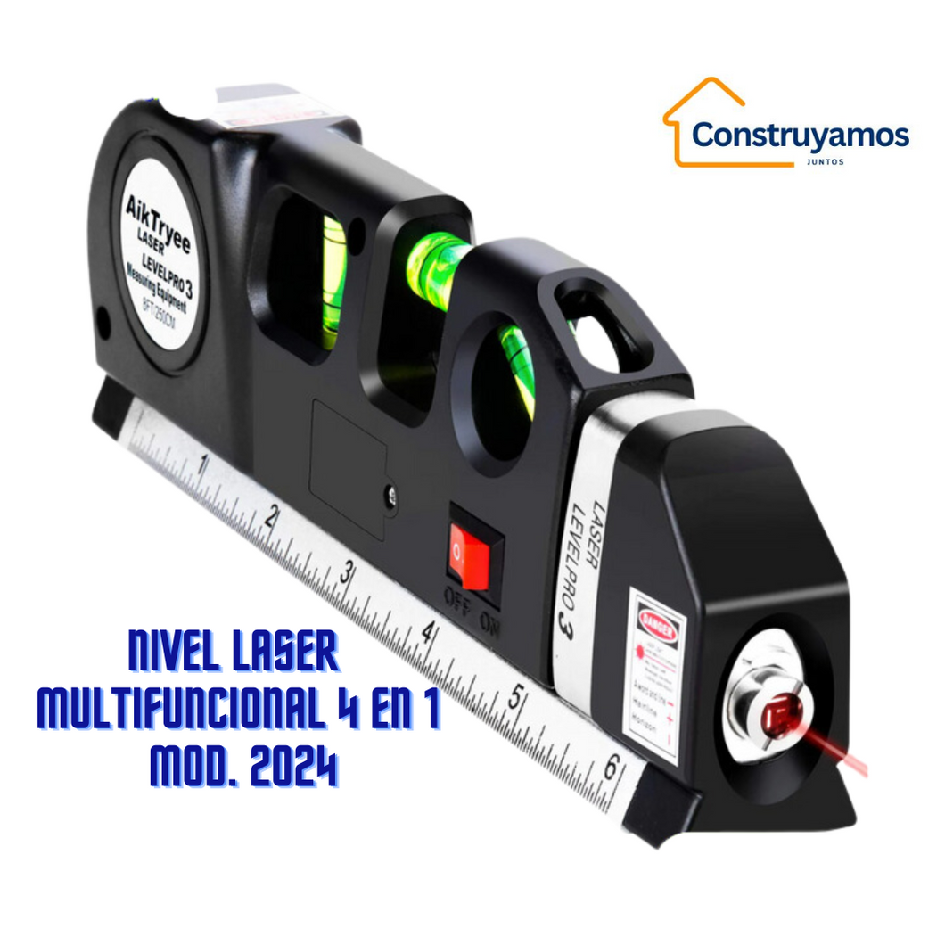 NIVEL LASER MULTIFUNCIONAL 3 EN 1 MOD. 2024